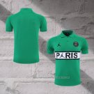 Paris Saint-Germain Jordan Shirt Polo 2022-2023 Green