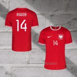 Poland Player Kiwior Away Shirt 2022