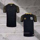 Santos Goalkeeper Shirt 2021 Black Thailand