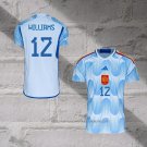 Spain Player Williams Away Shirt 2022