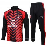 Sweatshirt Tracksuit AC Milan 2023-2024 Red