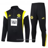 Sweatshirt Tracksuit Borussia Dortmund 2023-2024 Black