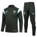 Sweatshirt Tracksuit Manchester City 2023-2024 Green