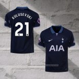 Tottenham Hotspur Player Kulusevski Away Shirt 2023-2024