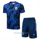 Tracksuit Argentina 2022 Short Sleeve Blue - Shorts