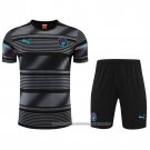 Tracksuit Manchester City 2022-2023 Short Sleeve Black - Shorts