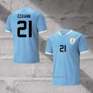 Uruguay Player E.Cavani Home Shirt 2022