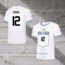 Uruguay Player S.Sosa Away Shirt 2022