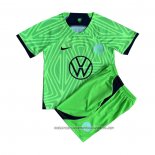 Wolfsburg Home Shirt 2022-2023 Kid