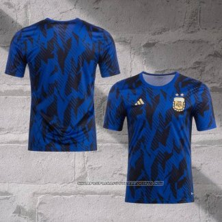 Argentina Shirt Pre-Match 2022 Blue