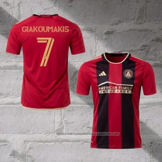 Atlanta United Player Glakoumakis Home Shirt 2023-2024