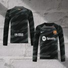 Barcelona Goalkeeper Shirt 2023-2024 Long Sleeve Black
