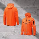 Chaqueta con Capucha del Paris Saint-Germain 2022-2023 Orange