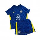 Chelsea Home Shirt 2021-2022 Kid