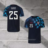 Croatia Player Sucic Away Shirt 2022