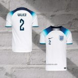 England Player Walker Home Shirt 2022