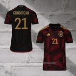 Germany Player Gundogan Away Shirt 2022