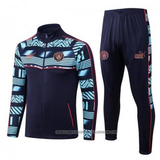 Jacket Tracksuit Manchester City 2022-2023 Blue