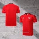 Manchester United Shirt Polo 2022-2023 Red