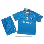 Napoli Home Shirt 2023-2024 Kid