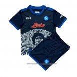 Napoli Maradona Special Shirt 2021-2022 Kid