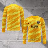 Paris Saint-Germain Goalkeeper Shirt 2023-2024 Long Sleeve Yellow