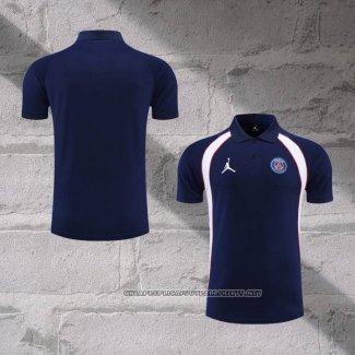 Paris Saint-Germain Jordan Shirt Polo 2022-2023 Blue Marino