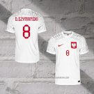 Poland Player D.Szymanski Home Shirt 2022