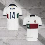 Portugal Player William Away Shirt 2022