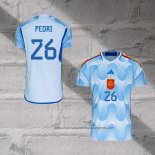 Spain Player Pedri Away Shirt 2022