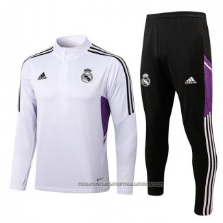 Sweatshirt Tracksuit Real Madrid 2022-2023 White