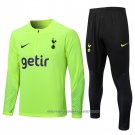 Sweatshirt Tracksuit Tottenham Hotspur 2022-2023 Green