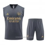 Tracksuit Arsenal 2023-2024 Without Sleeves Grey