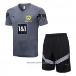 Tracksuit Borussia Dortmund 2022-2023 Short Sleeve Grey - Shorts