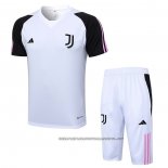 Tracksuit Juventus 2023-2024 Short Sleeve White - Shorts