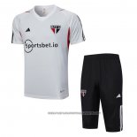 Tracksuit Sao Paulo 2023-2024 Short Sleeve Grey - Shorts