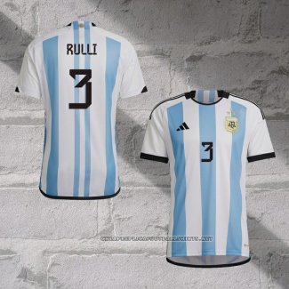 Argentina Player Rulli Home Shirt 2022