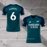 Arsenal Player Gabriel Third Shirt 2023-2024