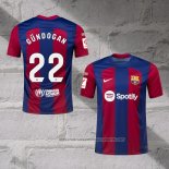 Barcelona Player Gundogan Home Shirt 2023-2024