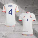 Belgium Player Faes Away Shirt 2022