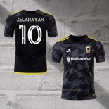 Columbus Crew Player Zelarayan Away Shirt 2023-2024