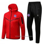 Hooded Tracksuit Paris Saint-Germain Jordan 2022-2023 Red