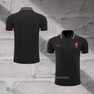 Liverpool Shirt Polo 2022-2023 Black