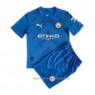 Manchester City Goalkeeper Shirt 2022-2023 Kid Blue
