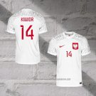 Poland Player Kiwior Home Shirt 2022