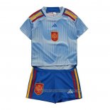 Spain Away Shirt 2022 Kid