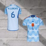 Spain Player M.Llorente Away Shirt 2022