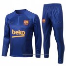 Sweatshirt Tracksuit Barcelona 2022-2023 Blue