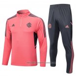 Sweatshirt Tracksuit SC Internacional 2022-2023 Kid Rosa
