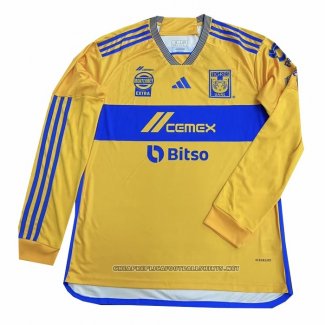 Tigres UANL Home Shirt 2023-2024 Long Sleeve